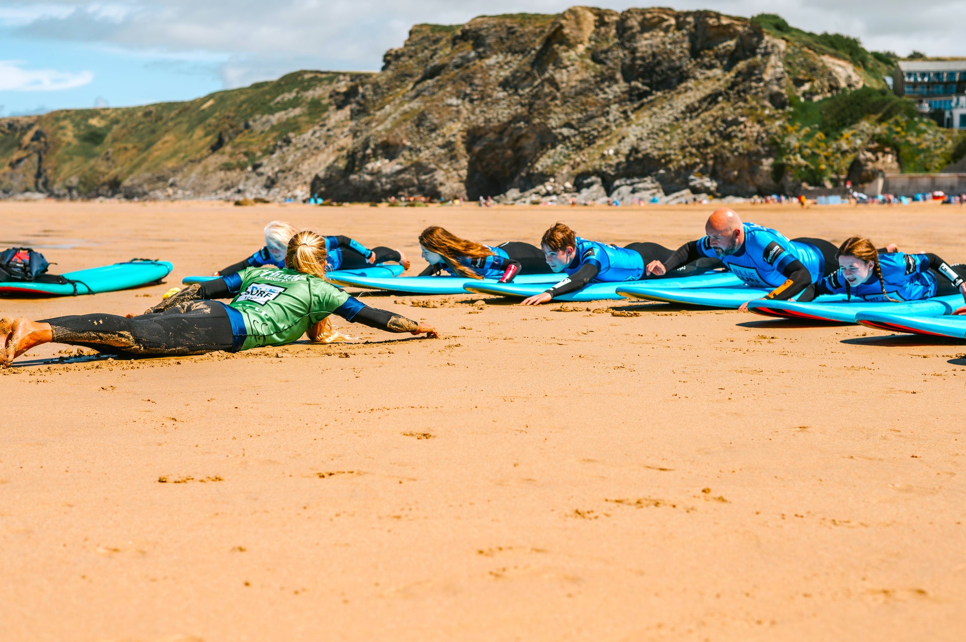 Group & Private Surf Lessons - Watergate Bay – Blue Surf School