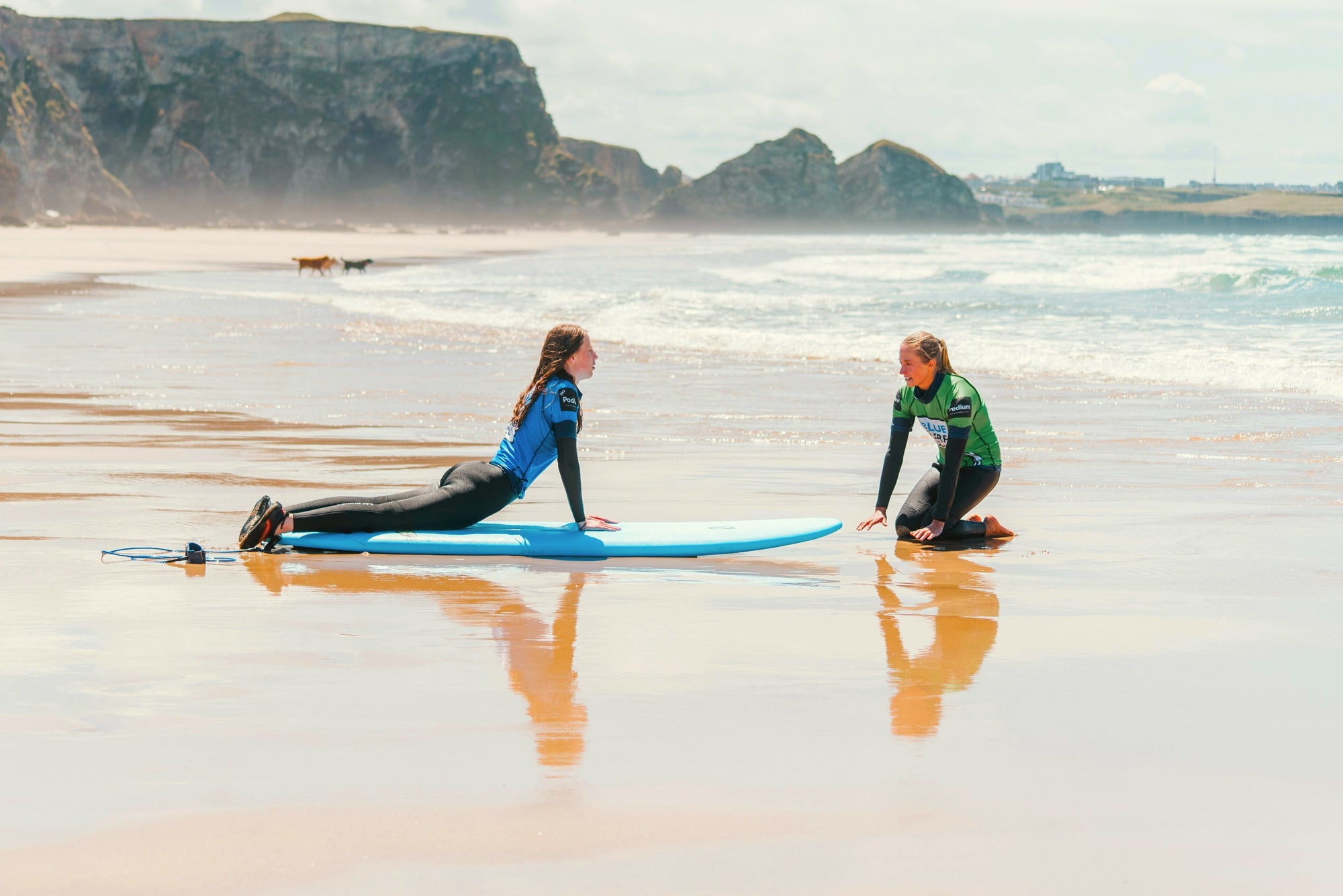 Group & Private Surf Lessons - Watergate Bay – Blue Surf School